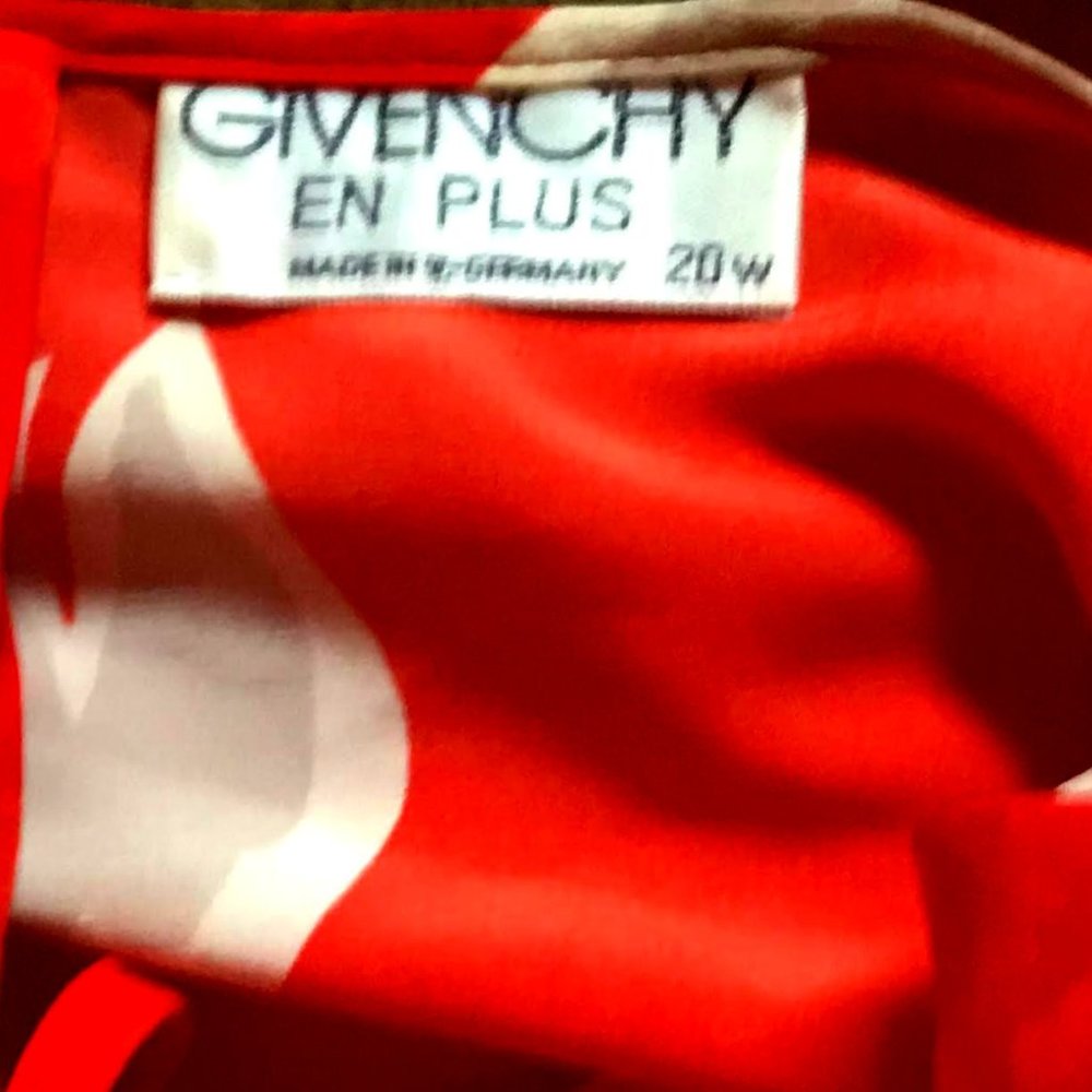 Vintage 1988 Givenchy En Plus Cover Blouse